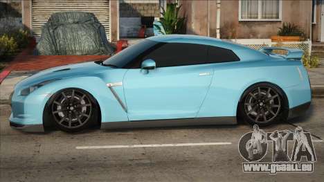 Nissan GT-R R-35 BLUE für GTA San Andreas