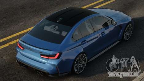 BMW M3 Competition G80 2021 Blue für GTA San Andreas