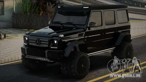 Mercedes-Benz G500 4x4 Black für GTA San Andreas