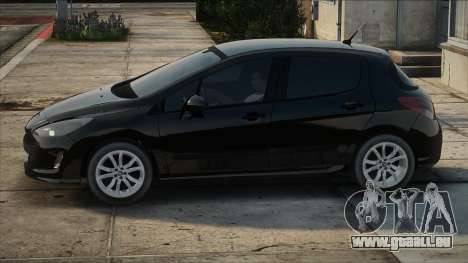 Peugeot 308 Black pour GTA San Andreas