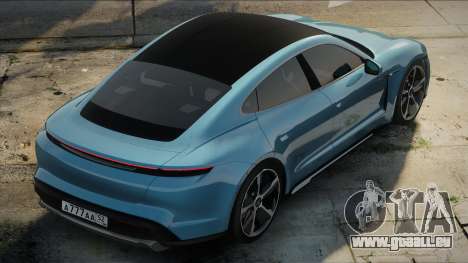 2021 Porsche Taycan Turbo S R-Plate pour GTA San Andreas