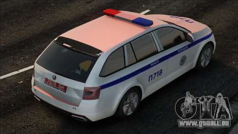 Skoda Octavia VRS MILITSIYA MINSK pour GTA San Andreas