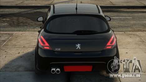 Peugeot 308 Black pour GTA San Andreas