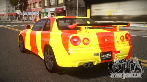 Nissan Skyline R34 Heroshi S2 für GTA 4