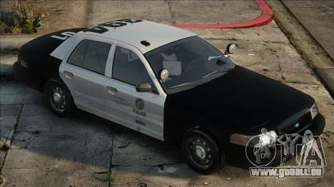 LAPD 2011 Ford Crown Victoria Slicktop pour GTA San Andreas