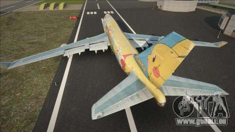 ANA In a Pokemon Livery B747-400 Skin pour GTA San Andreas