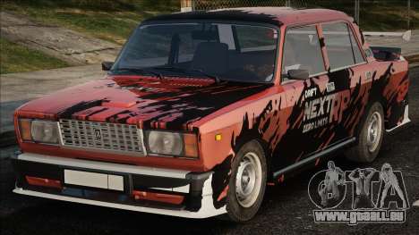 VAZ 2107 mit Vinyl für GTA San Andreas