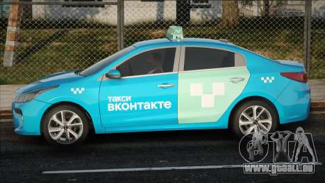 Kia Rio (VKontakte Taxi) für GTA San Andreas