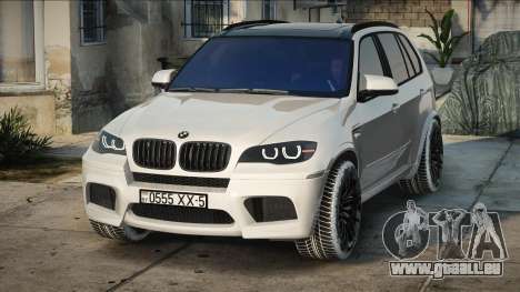 BMW X5m - White pour GTA San Andreas