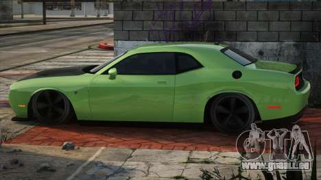 2017 Dodge Challenger Hellcat - Lime Green pour GTA San Andreas