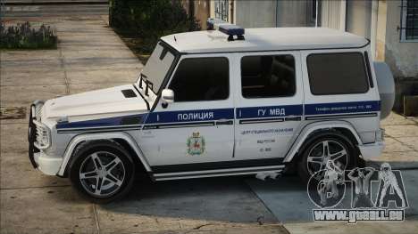 Mercedes-Benz G55 MIA Police pour GTA San Andreas