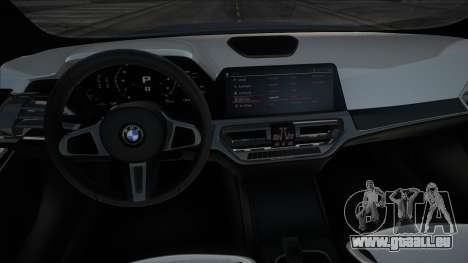 BMW M4 2020 Bleu pour GTA San Andreas