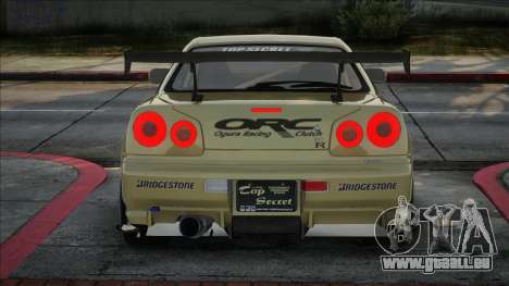 Nissan GTR-R34 TOP-SECRET Beerbaiyoke für GTA San Andreas