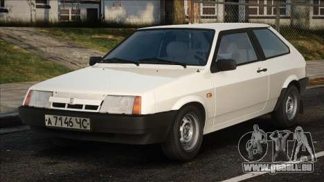 VAZ 2108 Blanc (Crosse) pour GTA San Andreas