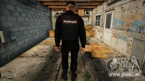 Haut eines Polizisten mit Baskenmütze für GTA San Andreas