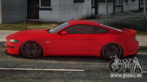 Ford Mustang GT Red für GTA San Andreas