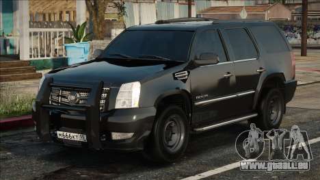 Cadillac Escalade Black für GTA San Andreas