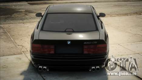 BMW 850CSI Blek für GTA San Andreas