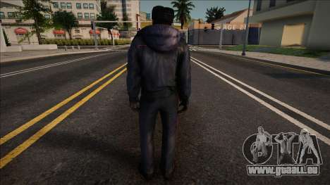 Officier de police de district en uniforme d’hiv pour GTA San Andreas