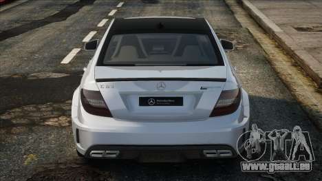 Mercedes-Benz C63 AMG Black Series für GTA San Andreas