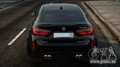 BMW X6M Black pour GTA San Andreas