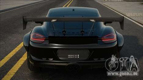 Porsche Cayman GTS 2015 Black für GTA San Andreas