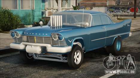 1957 Plymouth Savoy Gasser pour GTA San Andreas