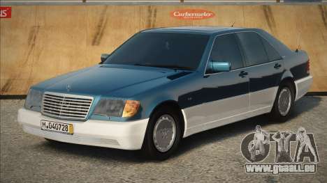 Mercedes-Benz W140 600SE Dorest für GTA San Andreas