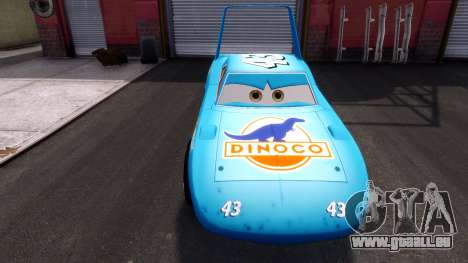 The King Disney Cars pour GTA 4