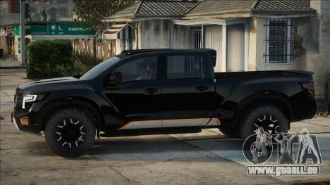 Nissan Titan 2017 Black pour GTA San Andreas