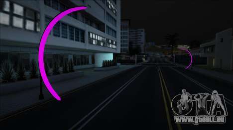 Arches de néons à Los Santos et San Fierro (Viol pour GTA San Andreas