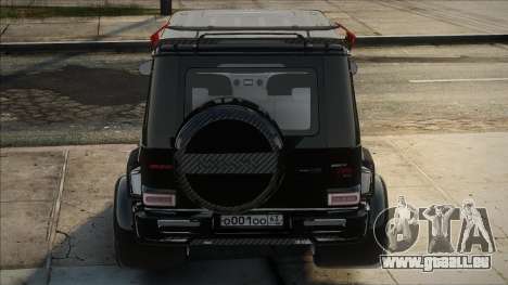 Mercedes-Benz G63 Blek AMG pour GTA San Andreas