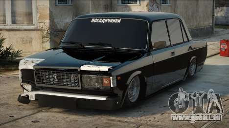 VAZ 2107 Tramp Schwarz für GTA San Andreas