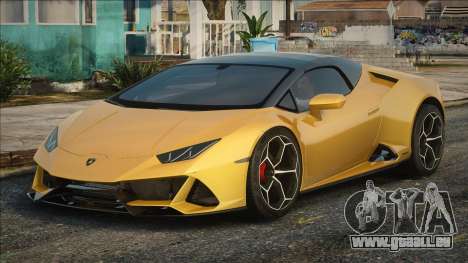 Lamborghini Huracan Evo Spyder 2019 Ye für GTA San Andreas