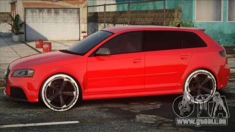 Audi RS3 Red pour GTA San Andreas