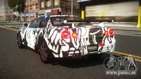 Nissan Skyline R34 Heroshi S6 pour GTA 4