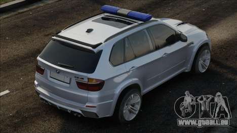 BMW X5 E70 Black Police für GTA San Andreas