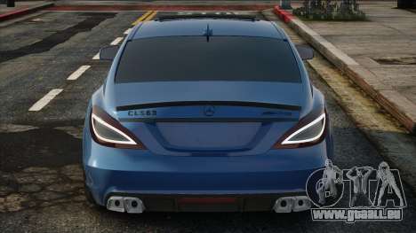 Mercedes-Benz CLS63 Blue für GTA San Andreas