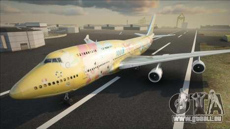 ANA In a Pokemon Livery B747-400 Skin pour GTA San Andreas