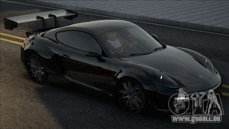 Porsche Cayman GTS 2015 Black für GTA San Andreas