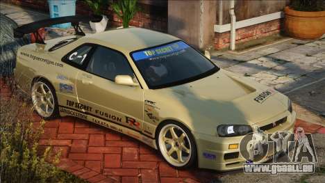 Nissan GTR-R34 TOP-SECRET Beerbaiyoke für GTA San Andreas