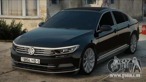 Volkswagen Passat B8 Black pour GTA San Andreas