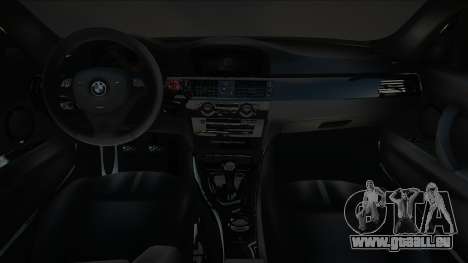 BMW M3 E92 Black pour GTA San Andreas