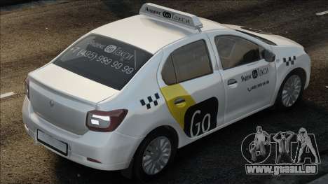 Renault Logan 2015 (Yandex Taxi) für GTA San Andreas