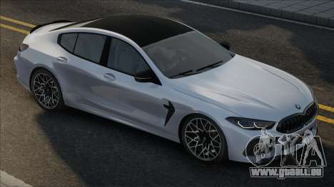 BMW M8 Gran Coupe Blanc pour GTA San Andreas