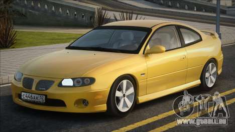 2006 Pontiac GTO Yelow für GTA San Andreas