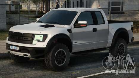 Ford RAPTOR White pour GTA San Andreas