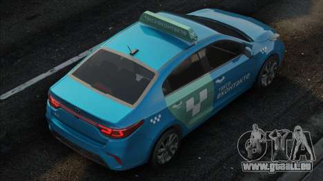 Kia Rio (VKontakte Taxi) pour GTA San Andreas