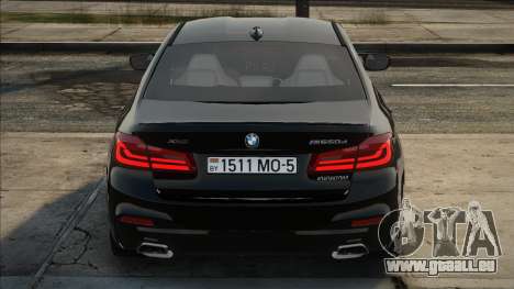 BMW G30 M550D Black pour GTA San Andreas