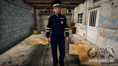 Inspecteur de la Circulation Sergent-Major de Po pour GTA San Andreas